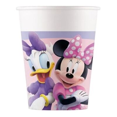 Procos Folat 93831P Lot de 8 gobelets en papier FSC Minnie Mouse 200 ml Procos Folat 93831P Lot de 8 gobelets en papier FSC Minnie Mouse 200 ml