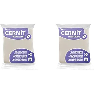 Cernit CE9256024AMZC Un lot de 2 Pains de Pâte Polymère Translucide Pâte à Modeler à Cuire Couleur Phosphorescent 2 Blocs de 56 g Cernit CE9256024AMZC Un lot de 2 Pains de Pâte Polymère Translucide Pâte à Modeler à Cuire Couleur Phosphorescent 2 Blocs de 56 g