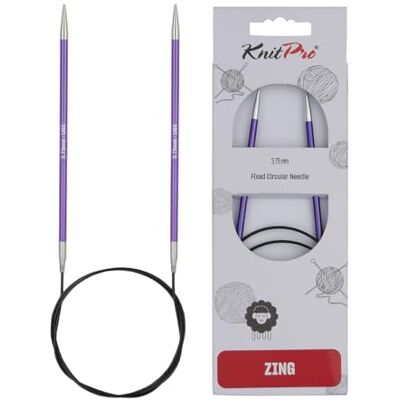 KnitPro - Zing - 80 cm - 3,75 mm - Aiguilles à tricoter KnitPro - Zing - 80 cm - 3,75 mm - Aiguilles à tricoter