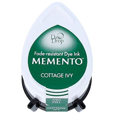 Tsukineko Memento Dew Drop Tampon encreur Cottage Ivy Dew Drop Pad Tsukineko Memento Dew Drop Tampon encreur Cottage Ivy Dew Drop Pad