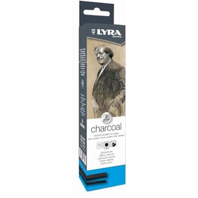 LYRA l5551100 Lot de 10 étuis fusains, multicolore, 10 unités LYRA l5551100 Lot de 10 étuis fusains, multicolore, 10 unités