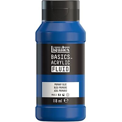 Liquitex - Basics Fluid - Bleu Primaire Liquitex - Basics Fluid - Bleu Primaire