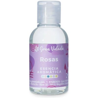 GRAN VELADA Essence aromatique de roses Parfum floral et délicat pour savons, crèmes et bougies Idéal pour les créations maison 50 ml GRAN VELADA Essence aromatique de roses Parfum floral et délicat pour savons, crèmes et bougies Idéal pour les créations maison 50 ml