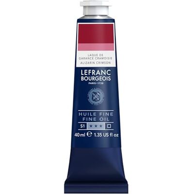 Lefranc Bourgeois Huile Fine Tube 40ml Magenta Lefranc Bourgeois Huile Fine Tube 40ml Magenta