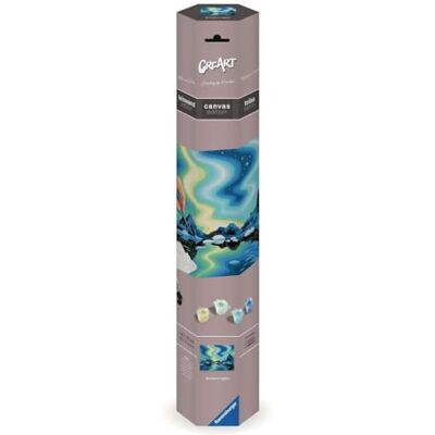 Ravensburger – CreArt Toiles 30x40 cm – Aurores Boréales – Loisir créatif – Peinture par numéros – Adulte Activité détente et créative – Dès 14 Ans – 23907 – Version Internationale Ravensburger – CreArt Toiles 30x40 cm – Aurores Boréales – Loisir créatif – Peinture par numéros – Adulte Activité détente et créative – Dès 14 Ans – 23907 – Version Internationale