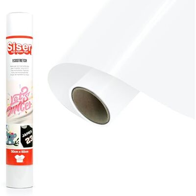 SISER ® Vinyle thermotransférable, argent, 50 x 30 cm SISER ® Vinyle thermotransférable, argent, 50 x 30 cm