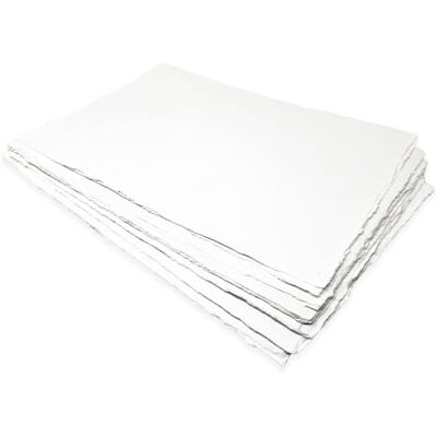 Artway Indigo Papier Chiffon de Coton A3-100% Coton/Fabriqué à la Main 250gsm Texture Lisse A3 (20 Feuilles) Artway Indigo Papier Chiffon de Coton A3-100% Coton/Fabriqué à la Main 250gsm Texture Lisse A3 (20 Feuilles)