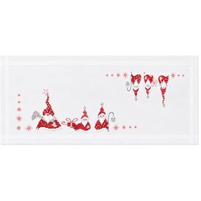 Vervaco Kit de point de croix blanc - Kit de broderie Vervaco Kit de point de croix blanc - Kit de broderie