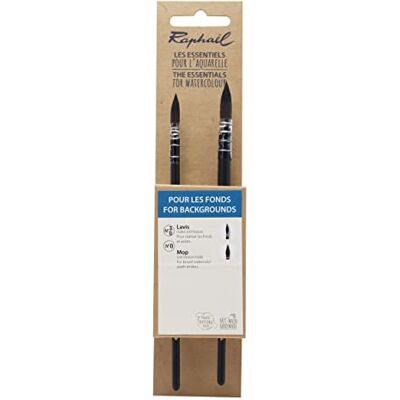 Raphael Essentials Ensemble de pinceaux pour aquarelle Multicolore Raphael Essentials Ensemble de pinceaux pour aquarelle Multicolore