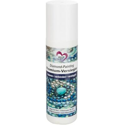 Ideen mit Herz Diamond Painting Mastic de qualité supérieure Pour des images brillantes Fixer, connecter Sceller Tube éponge pratique Couche de protection pour diamants et puzzles (100 ml) Ideen mit Herz Diamond Painting Mastic de qualité supérieure Pour des images brillantes Fixer, connecter Sceller Tube éponge pratique Couche de protection pour diamants et puzzles (100 ml)