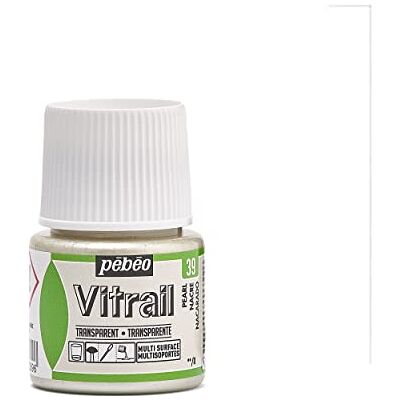 PEBEO Pébéo 050039 Vitrail 1 Flacon Nacré 45 ML PEBEO Pébéo 050039 Vitrail 1 Flacon Nacré 45 ML