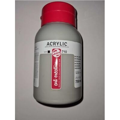 ART Acrylique Pot 750 ml Gris Neutre 710 ART Acrylique Pot 750 ml Gris Neutre 710