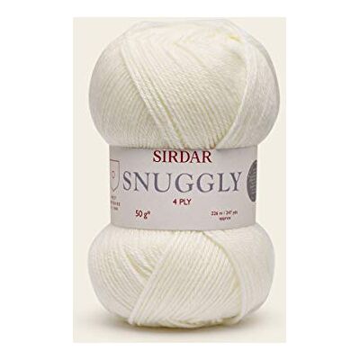 Sirdar Snuggly 4 épaisseurs, Nylon, Crème (303), 50 g, Set Pièces Sirdar Snuggly 4 épaisseurs, Nylon, Crème (303), 50 g, Set Pièces