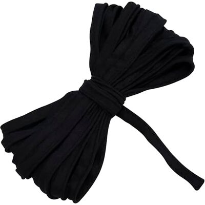 AERZETIX C77226 Ruban bordeur 9 mètres x 10 mm en coton Couleur noire passepoil gallon Vêtements Coussins couettes AERZETIX C77226 Ruban bordeur 9 mètres x 10 mm en coton Couleur noire passepoil gallon Vêtements Coussins couettes