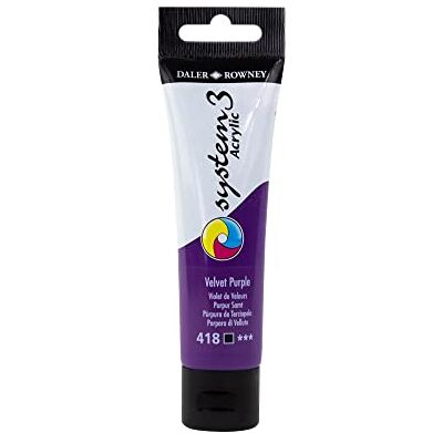 Daler Rowney System3 Velvet Violet 59 ml Daler Rowney System3 Velvet Violet 59 ml