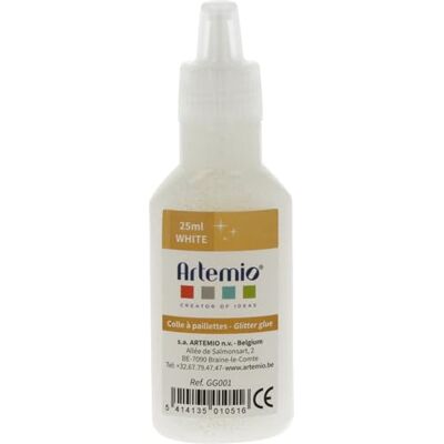Artemio Colle pailletée nacrée Blanche Artemio Colle pailletée nacrée Blanche
