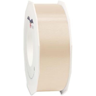 C.E. PATTBERG Ruban cadeau créme - 91m, 40mm - emballage & décoration C.E. PATTBERG Ruban cadeau créme - 91m, 40mm - emballage & décoration