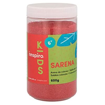 Innspiro - Z1732 - Rouge - 600 g - Sable décoratif Innspiro - Z1732 - Rouge - 600 g - Sable décoratif