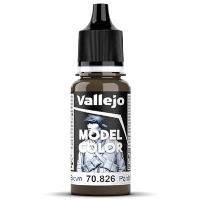 Vallejo , Model Color Peinture acrylique 17 ml German Cam Medium Marron Vallejo , Model Color Peinture acrylique 17 ml German Cam Medium Marron