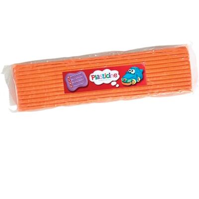 Plasticine Pâte à modeler originale 400 g Orange Pâte à modeler pour animateurs professionnels et modélistes Facile à façonner et à mouler Pour sculptures, maquettes et animations en stop-motion Plasticine Pâte à modeler originale 400 g Orange Pâte à modeler pour animateurs professionnels et modélistes Facile à façonner et à mouler Pour sculptures, maquettes et animations en stop-motion
