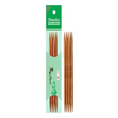 ChiaoGoo ComposPatina (20cm, 5.50mm) Aiguille en bambou à double point 1 unité ChiaoGoo ComposPatina (20cm, 5.50mm) Aiguille en bambou à double point 1 unité
