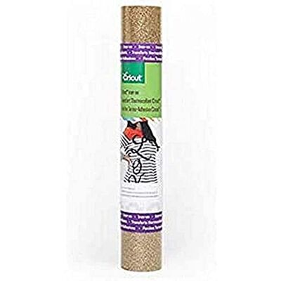 Cricut Thermocollant Pailleté, Doré, Taille Unique Cricut Thermocollant Pailleté, Doré, Taille Unique