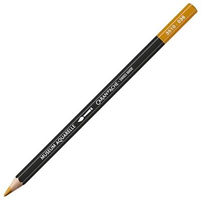 Caran d'Ache Museum Aquarelle Crayon Sienne brute (3510.036) Caran d'Ache Museum Aquarelle Crayon Sienne brute (3510.036)