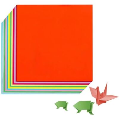 TXDAMAI Origami Papier Origami 100 feuilles 20 x 20 cm Double face Papier pour papyroflexie, pour Origami Folded Square Artisanat et DIY Projets Arts TXDAMAI Origami Papier Origami 100 feuilles 20 x 20 cm Double face Papier pour papyroflexie, pour Origami Folded Square Artisanat et DIY Projets Arts