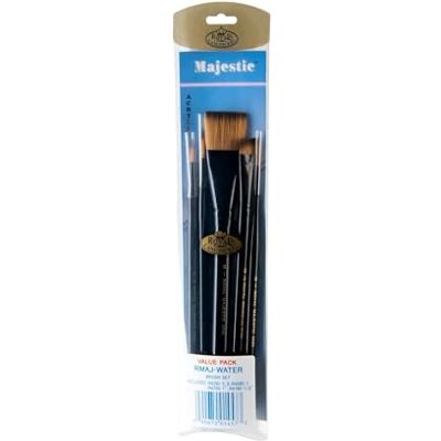 Royal & Langnickel Majestic Set de pinceaux aquarelle 5 pièces Royal & Langnickel Majestic Set de pinceaux aquarelle 5 pièces