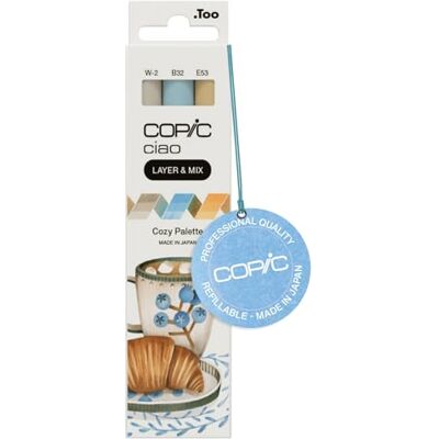 Copic Ciao Layer & Mix Pen Lot de 3 marqueurs de palette confortables, art, artisanat, coloriage, graphique, surligneur, design, manga manga Copic Ciao Layer & Mix Pen Lot de 3 marqueurs de palette confortables, art, artisanat, coloriage, graphique, surligneur, design, manga manga