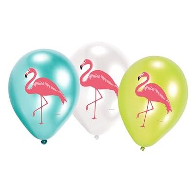 amscan 10119938 990333 Flamingo Paradies Lot de 6 ballons amscan 10119938 990333 Flamingo Paradies Lot de 6 ballons