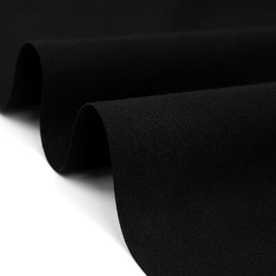 A-Express Tissu calicot noir au mètre – Tissu 100 % coton teint en noir pour loisirs créatifs – 155 g/m² – 150 cm de large – Idéal pour couture, matelassage, broderie, doublures, projets de bricolage A-Express Tissu calicot noir au mètre – Tissu 100 % coton teint en noir pour loisirs créatifs – 155 g/m² – 150 cm de large – Idéal pour couture, matelassage, broderie, doublures, projets de bricolage