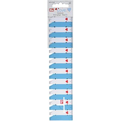Prym Love Hand Gauge for Sewing by Love, Turquoise, 24.5 x 5 x 0.02 cm Prym Love Hand Gauge for Sewing by Love, Turquoise, 24.5 x 5 x 0.02 cm