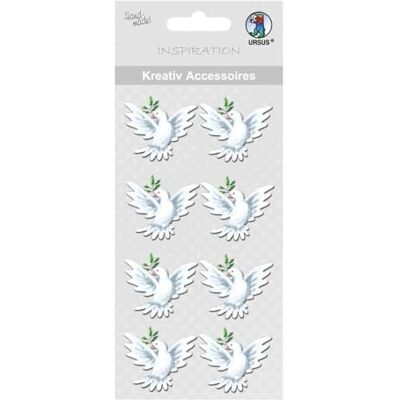 Ursus - Lot de 8 colombes Multicolores, 564000267 Ursus - Lot de 8 colombes Multicolores, 564000267