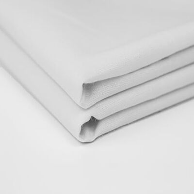 A-Express Tissu calicot blanc au mètre – Tissu 100 % coton pour loisirs créatifs – 155 g/m² – 150 cm de large – Idéal pour couture, matelassage, broderie, doublures, projets de bricolage et A-Express Tissu calicot blanc au mètre – Tissu 100 % coton pour loisirs créatifs – 155 g/m² – 150 cm de large – Idéal pour couture, matelassage, broderie, doublures, projets de bricolage et