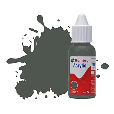 Humbrol Peinture acrylique pour modèle, DB0244 No 244 RLM 73 Grun Mat (14 ml), peintures acryliques pour modèles, plastique, métal, bois, verre, céramique et plus encore Peinture acrylique - Humbrol Peinture acrylique pour modèle, DB0244 No 244 RLM 73 Grun Mat (14 ml), peintures acryliques pour modèles, plastique, métal, bois, verre, céramique et plus encore Peinture acrylique -