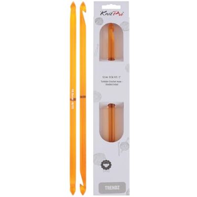 Crochet KnitPro Trendz - 10mm - Orange - Outil de crochet Crochet KnitPro Trendz - 10mm - Orange - Outil de crochet