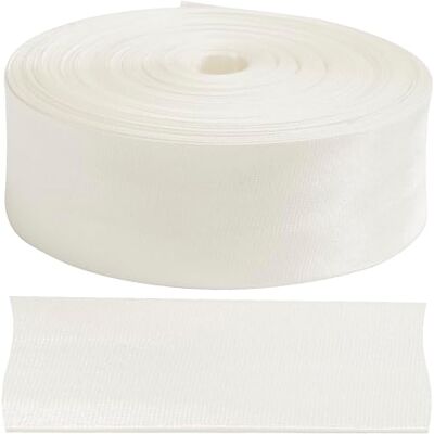 AERZETIX C77308 Ruban biais plié 9 mètres x 25 mm polyester couleur écru AERZETIX C77308 Ruban biais plié 9 mètres x 25 mm polyester couleur écru