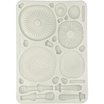 Stamperia Silicon Mould A5 for Scrapbooks, Bullet Journals and More, Non-Stick Surface, Suitable for Air-Dry Clay, Resin and More, Perfect for Crafts and Gifting (Whispering Woods, Mushrooms 3D) Stamperia Silicon Mould A5 for Scrapbooks, Bullet Journals and More, Non-Stick Surface, Suitable for Air-Dry Clay, Resin and More, Perfect for Crafts and Gifting (Whispering Woods, Mushrooms 3D)