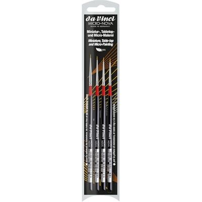da Vinci Watercolor Set de pinceaux Noir da Vinci Watercolor Set de pinceaux Noir