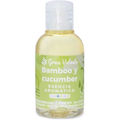 GRAN VELADA Essence aromatique de bambou et de concombre, idéal pour parfums, savons artisanaux, bougies, et bien plus encore Dose recommandée selon utilisation, 250 ml GRAN VELADA Essence aromatique de bambou et de concombre, idéal pour parfums, savons artisanaux, bougies, et bien plus encore Dose recommandée selon utilisation, 250 ml