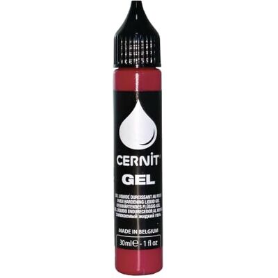 Cernit CE1500030400C Un flacon de pâte polymère liquide Gel 30 ml Pâte à Modeler à Cuire Couleur rouge Cernit CE1500030400C Un flacon de pâte polymère liquide Gel 30 ml Pâte à Modeler à Cuire Couleur rouge