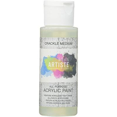 DOCRAFTS ARTISTE Artiste Acrylique Crackle Medium 59 ml 56,7 g, séchage rapide, art professionnel, artisanat et artistes amateurs, médium spécialisé garantit que votre fabrication se démarque de la foule, couvre DOCRAFTS ARTISTE Artiste Acrylique Crackle Medium 59 ml 56,7 g, séchage rapide, art professionnel, artisanat et artistes amateurs, médium spécialisé garantit que votre fabrication se démarque de la foule, couvre