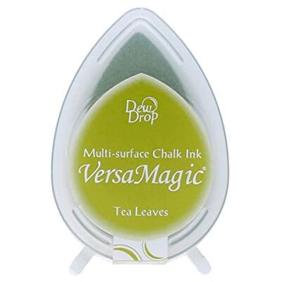 Tsukineko Versamagic Tampon encreur Motif Gouttes de rosée Feuilles de thé GD000060 1,87 x 1,24 x 0,86 Tsukineko Versamagic Tampon encreur Motif Gouttes de rosée Feuilles de thé GD000060 1,87 x 1,24 x 0,86