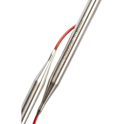ChiaoGoo Red Lace (40 cm, 2,00 mm) aiguille circulaire 1 unité ChiaoGoo Red Lace (40 cm, 2,00 mm) aiguille circulaire 1 unité