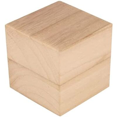 Artemio Cubes en bois 8 cm 3 pcs Artemio Cubes en bois 8 cm 3 pcs