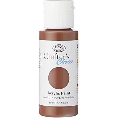 Royal & Langnickel Peinture Acrylique Terre d'ombre brûlée – 59 ML Royal & Langnickel Peinture Acrylique Terre d'ombre brûlée – 59 ML