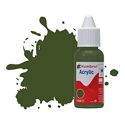 Humbrol Peinture acrylique pour modélisme DB0242 No 242 RLM 71 Dunkelgrun Mat (14 ml), peintures acryliques pour modèles, plastique, métal, bois, verre, céramique et plus encore Flacon de peinture Humbrol Peinture acrylique pour modélisme DB0242 No 242 RLM 71 Dunkelgrun Mat (14 ml), peintures acryliques pour modèles, plastique, métal, bois, verre, céramique et plus encore Flacon de peinture