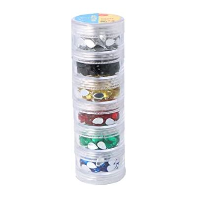 INNSPIRO Set de pierres décoratives acryliques goutte couleurs basiques 5 x 8 mm 600 u.env INNSPIRO Set de pierres décoratives acryliques goutte couleurs basiques 5 x 8 mm 600 u.env