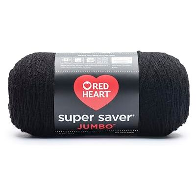 Red Heart Coats fil acrylique Super Saver yarn-black Red Heart Coats fil acrylique Super Saver yarn-black